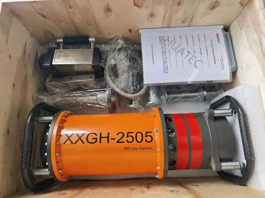 جهاز زحف خط أنابيب الأشعة السينية نطاق اكتشاف قطر الأنبوب 400-1100 مم