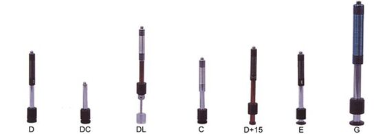 اختبار صلادة معدني محمول RHL-70S مع علبة معدنية وتحويلات متعددة للصلادة