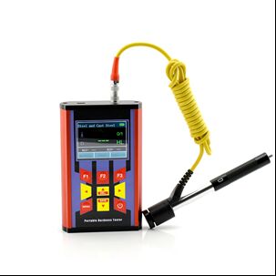 اختبار صلادة معدني محمول RHL-70S مع علبة معدنية وتحويلات متعددة للصلادة