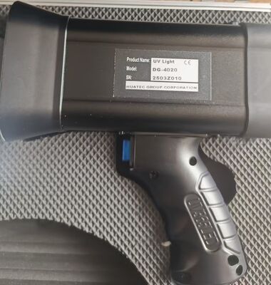 Dual AC Directly and DC Battery Operation Handheld LED-UV Lamp