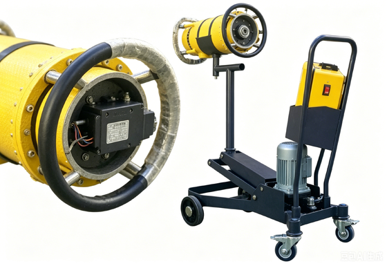 JC-5 Compact 360° منصة العمل للرفع الكهربائي الدوارة لمعدات الاختبار الصناعي