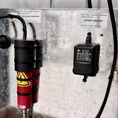 HUATEC-8DJ 0.05-10mm سمك كاشف التسريبات الجيوتيكستيل LCD العرض دقة عالية معدات اختبار ثقب دبوس غشاء HDPE