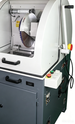 HC-350A القطع المعدني الرأسي الكبير عجلة طحن مختبر معدن غير معدني آلة قطع العينات