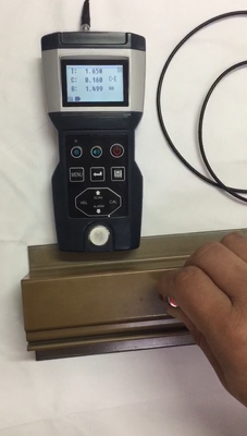 High Precision Ultrasonic Thickness Gauge with Thru-Paint Measurement and Bluetooth Interface