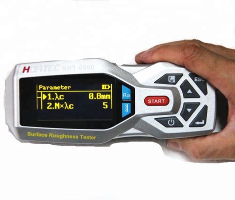 14 معلمة جهاز اختبار خشونة السطح المحمول مع 128 X 64 OLED Dot Matrix Display Spectrogram