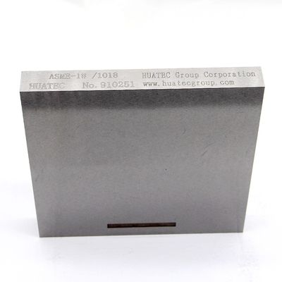 اختبار قياسي غير أنبوب Asme Ut معايرة بلوك